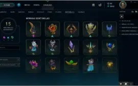Conta League of Legends | Gold IV | 103 skins | e mais