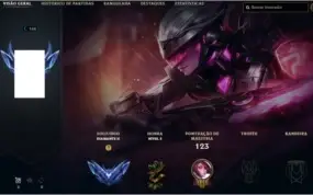 LoL Diamante 2 bom MMR,shards d champ,skins