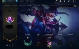 Conta lol plat 4 full acesso