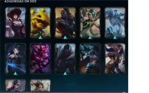 Conta lol plat 4 full acesso