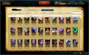 CONTA LOL PRATA V, 40 CAMPEÃO, 6 SKINS