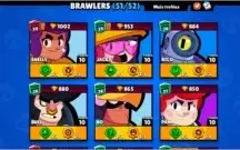 BRAWL STARS —  40,000 TROFÉUS 50 BRAWLERS 49 FULL 40 SKINS