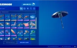 Conta Epic Games com Fortnite com skins e passes