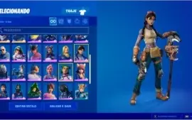 Conta Epic Games com Fortnite com skins e passes