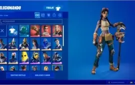 Conta Epic Games com Fortnite com skins e passes