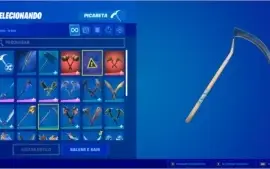 Conta Epic Games com Fortnite com skins e passes