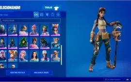 Conta Epic Games com Fortnite com skins e passes