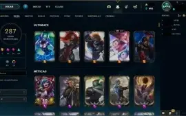 OTIMA CONTA LEAGUE OF LEGENDS MMR DIAMANTE