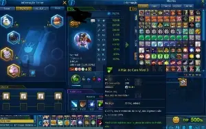Conta Dmo LADMO Omega com 6 SSS+ e 2 SSS Lv140 de Tamer !!!