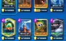 cota clash royale com todas as lendárias NV14