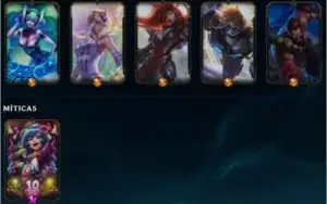 Venda Conta de LOL D4 COM SKIN SUPER RARA KAYLE JUIZA