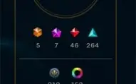 CONTA DE LOL COM 741 SKINS DIAMANTE 4 ICONES E SKINS RARAS E