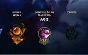 CONTA DE LOL COM 741 SKINS DIAMANTE 4 ICONES E SKINS RARAS E