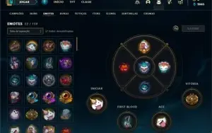 Conta prata 4 com TODOS os champs e 143 Skins