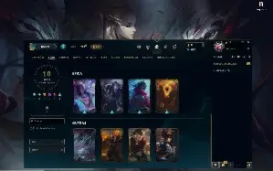 Smurf com skins e mmr buffado