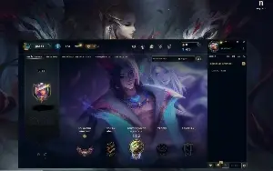 Smurf com skins e mmr buffado