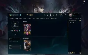 Smurf com skins e mmr buffado