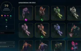 Conta LoL 659 skins diamond