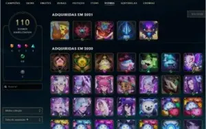 Conta LOL smurf