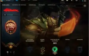 Conta LOL smurf