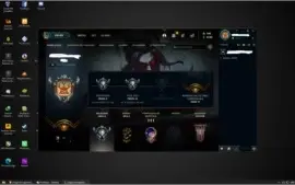 LEAGUE OF LEGENDS CONTA  Prata 2   lv 55