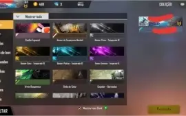 [FreeFire]Conta feminina gemada 2019