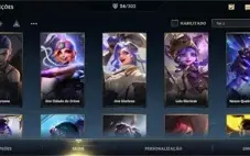 Conta Wild Rift 24 Skins