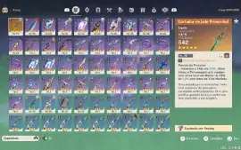 Conta de Genshin Impact Rank 52