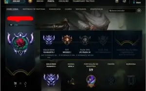 CONTA LOL DIAMANTE 1 MMR ALTO • MUITO BARATA •