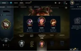 conta lol elo prata 4