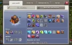 CONTA CLASH OF CLANS CV 10