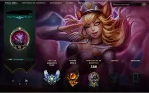 Conta LOL Diamante 1 MD5 pro Mestre