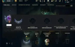 Prata 3 com 50 Champs e 17 Skins + 1 Fragmento