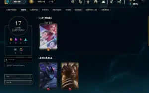 Prata 3 com 50 Champs e 17 Skins + 1 Fragmento
