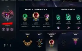 Conta League Of Legends