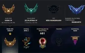 Conta League Of Legends