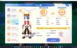 Conta top 3 Ragnarok origins Monk 81 257 K Comandante clã t1
