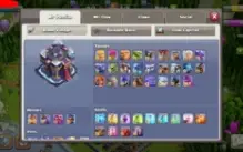 Conta Clash of Clans CV15 / TH15 Full Level 241CV15 FULL