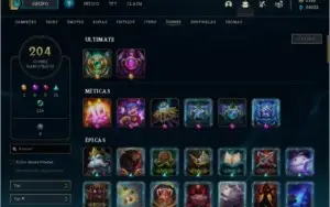 Conta lol high elo