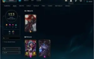 Conta lol high elo