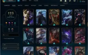 Conta lol high elo