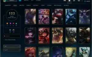 Conta lol high elo