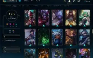 Conta lol high elo