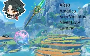 AR10 - Xiao + Lança Primitiva de Jade + 42 tiros!!