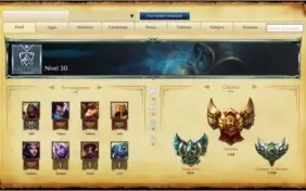 CONTA LOL PRATA 5 + 10 SKINS + 37 CAMPEÕES