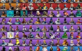 Conta Fortnite Og + Stw Fundador + Glider S2 Snowflake