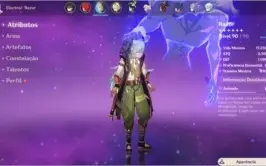 GENSHIN IMPACT AR55 DILUC-XIAO-VENTI-KEQING-JEAN-QIQI+ARMAS