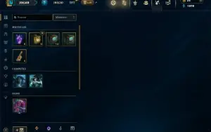 Unranked com 25 Champs e 8 Skins