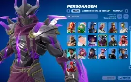 Conta Fortnite | 71 Skins | Shredder | Entrega automática!