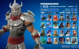 Conta Fortnite | 71 Skins | Shredder | Entrega automática!